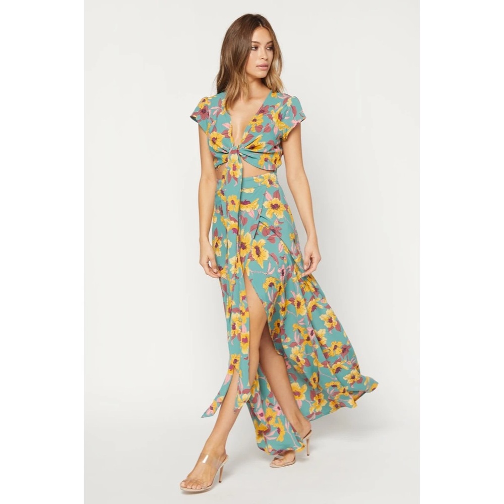 Flynn Skye Front Tie Maxi